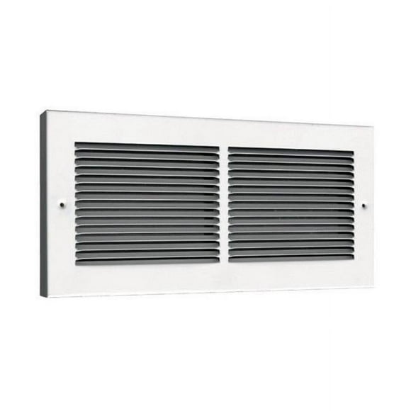 Truaire C123RW30X6 Baseboard Return Air Grille White - 30 x 6 in.