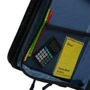 Case It Universal Zipper Binder 3 Rings 2 Capacity 11 x 8.5 Black LT007BLACK