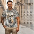 thumbnail image 6 of HUIACONG Deer Camo Couples Matching Shirts Sleeveless Golf Tops for Women Golf Shirt for Men Short Sleeve Active Tops Lightweight Moisture Wicking Breathable Outdoor Wear Man L, 6 of 6