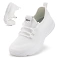 thumbnail image 1 of Zapatillas ZOVE Wide Toe Box para mujer, extra anchas, blancas 41, 1 of 7