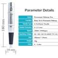 thumbnail image 5 of 35000R/M Dermograph Tattoo Gun Semi Permanent Makeup Pen Machine Eyebrow lip Makeup Eyebrow Lip Tattoo Machine Swiss Motor Pen, 5 of 5