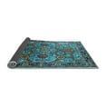 thumbnail image 2 of Ahgly Company Indoor Rectangle Oriental Light Blue Traditional Area Rugs, 8' x 10', 2 of 4