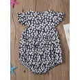 thumbnail image 3 of Dewadbow Newborn Baby Girls Floral Jumpsuit Outfits Clothes Summer, 3 of 6