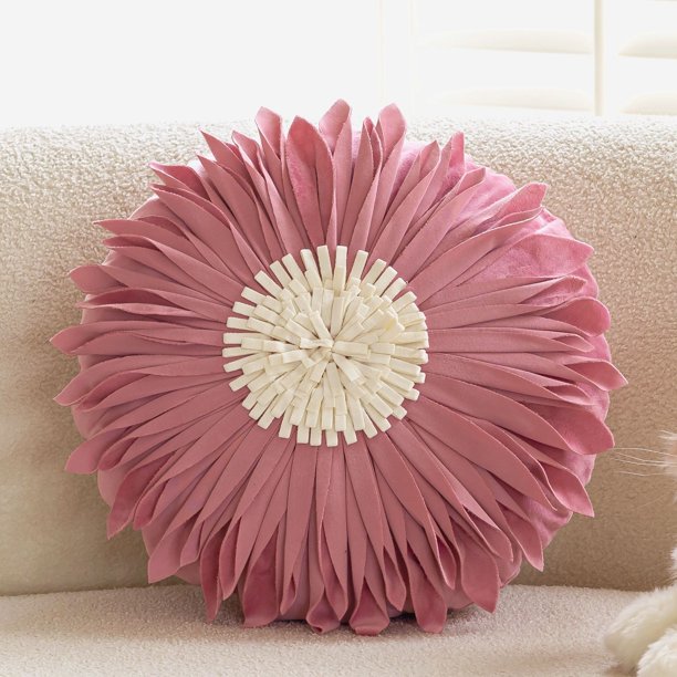Funda de almohada con diseño de girasol y margaritas pequeñas para la cama, funda de almohada con diseño de girasol y flores para la oficina