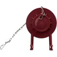 thumbnail image 1 of HUGFEGWE 3-Inch Toilet Flappers Replacement Ultra High Performance Flapper Fits Most Toilets Long Lasting Material- Easy to Install Small Dark Red CA919-111557, 1 of 5