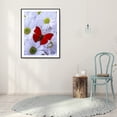 thumbnail image 2 of Cuadros Decorativos Diamante pintura 5D flor mariposa DIY taladro redondo completo mosaico (L3137) DQrwqpou Nuevos Originales, 2 of 5