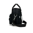 thumbnail image 3 of LAVA Women Small Crossbody Purses Waterproof Nylon Shoulder Travel Bags Small Backpack (Black), 3 of 10