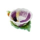 thumbnail image 4 of Juego 2 Tazas Con Plato Galerias El Triunfo Porcelana Diseño Flor Morada Y Hoja Verde, 4 of 4