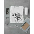 thumbnail image 3 of Tiger Growling Hand Drawn T-Shirt Men -Image by Shutterstock, Male Large, 3 of 4