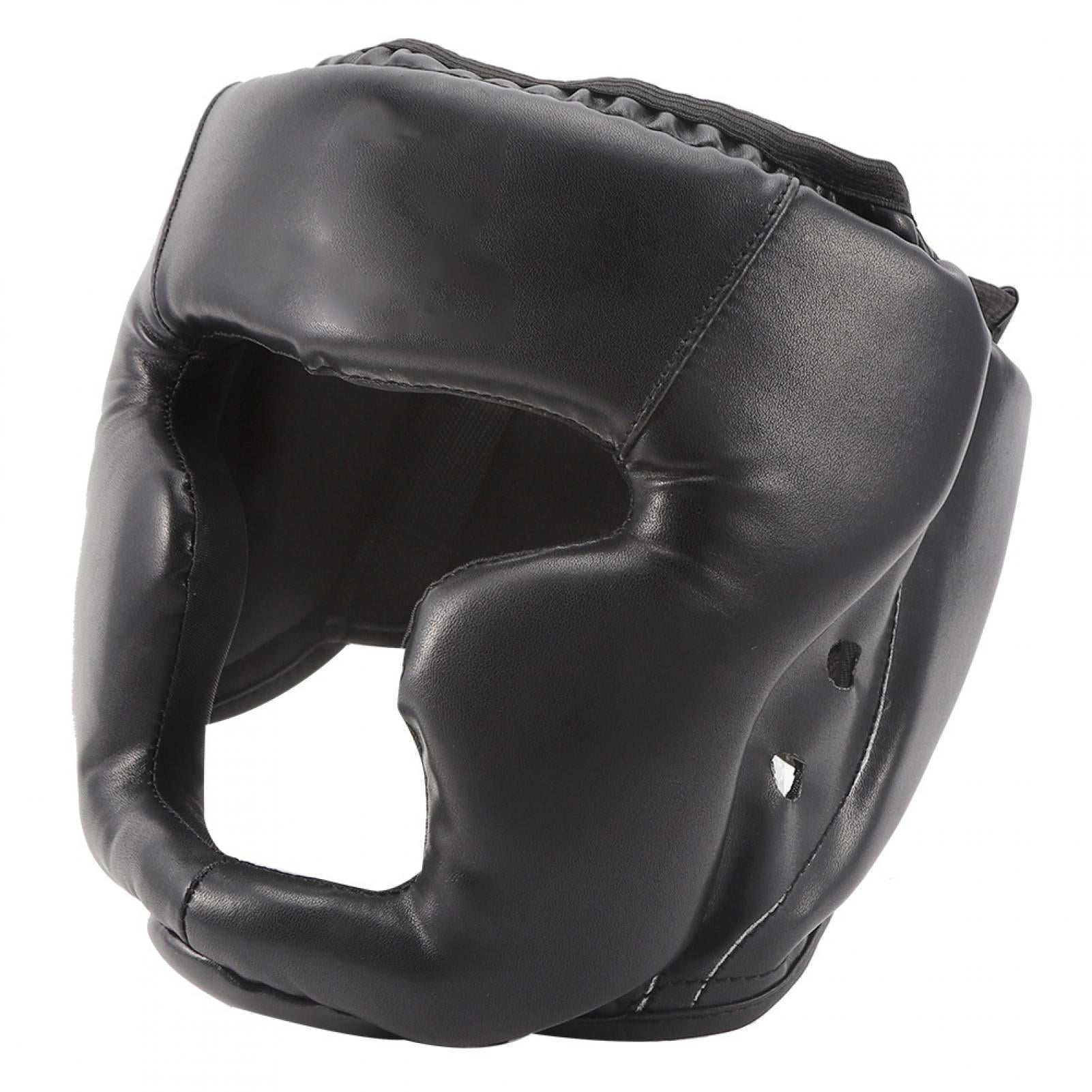 Genuine Closed Kick Boxing Helmet Sanda Muay Thai Boxing Head Protection Gear zx 