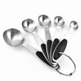 thumbnail image 5 of 5-Piece Stainless Steel Measuring Tool Set: Rust-Resistant Measuring Cups & Spoons for Baking, Coffee & Cooking | Easy-to-Clean, Modern Design | Export-Quality Kitchen Essentials for Precise, 5 of 5