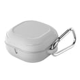 thumbnail image 2 of Funda protectora de TPU con llavero para Samsung Galaxy Buds Live (blanco), 2 of 7