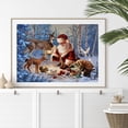 thumbnail image 2 of Papá Noel Linterna 5D Diamante DIY Pintura Craft Kit La Pared Del, 2 of 8