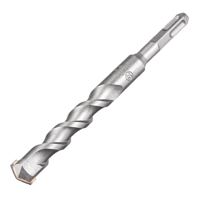 Broca para mampostería 22mm x 200mm Punta de carburo Broca de martillo rotativo Vástago cuadrado de 9.5mm para taladro de impacto