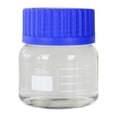 thumbnail image 4 of Botellas de reactivos, botella de medios, botellas de muestras científicas redondas transparentes, botellas de almacenamiento de líquidos para laboratorios, almacenamiento en casa 250ml, 4 of 8