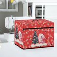 thumbnail image 4 of SEANATIVE Christmas Sewing Machine Cover with Pockets Cute Axolotl Protective Cover with Top Handle Sewing Accessories for Most Standard Sewing Machines, 4 of 7
