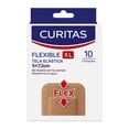 thumbnail image 1 of Venditas Curitas Flexible XL adhesivas tela elástica 10 pzas, 1 of 4