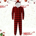thumbnail image 6 of Christmas Matching Pajamas for Family Long Sleeve Zip up Sleepwaear Holiday Matching Xmas Pjs for Family, 6 of 8
