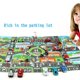 thumbnail image 5 of Juguetes para niños, estacionamiento de la ciudad, mapa de hojas de ruta, modelo de coche DIY, tapete para escalar, versión inglesa, ciudad Afortunado Sencillez, 5 of 5