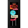 thumbnail image 2 of Windvand, Marilu 11x24 Black Modern Framed Museum Art Print Titled - DINER, 2 of 5