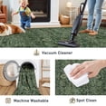 thumbnail image 6 of BERTHMEER 8'x10' Area Rugs for Living Room Bedroom Vintage Green Carpets Kitchen Office Machine Washable Farmhouse Dining Room Oriental Rugs Non Slip Traditional Distressed Rugs, 6 of 8