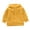 Yellow, variant on SDNall Girls Toddler Button Down Hooded Jacket, Loose Casual Daily Long Sleeve Fleece Coat, Fall Winter Outdoor Play Layering Outerwear Coat with Pocket 1-10 Years