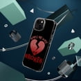 thumbnail image 4 of DistinctInk Clear Case for Apple iPhone 14 Pro MAX (6.7" Screen) - Hearts Are Made To Be Broken, 4 of 9