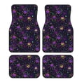 thumbnail image 1 of Honeii Multi-colored Spiders Print Car Foot Mat Four-Piece Set - Front & Rear Universal Car Floor Mats for SUVs, Trucks, Sedans, 1 of 7