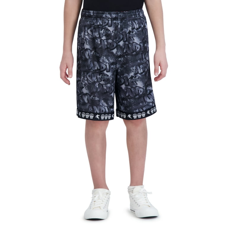 And1 Boys Reversible Active Pull On Shorts Sizes 4 18 Walmart