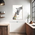 thumbnail image 3 of Elephant Stock Celebration Of Love Wall Art - Vertical Canvas Wall Art - Kids Room Wall Decor - Animal Canvas - White And Gray Decor By Ashvin Harrison - 24" x 36", 3 of 8