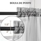 thumbnail image 3 of Cortinas Translucidas, Ligero Vertical Cortinas con Bolsillo para Barra, Equilibrar La Privacidad y La Luz, Cortinas Transparentes para Recamara y Sala, 2 Paneles (Gris), 3 of 4