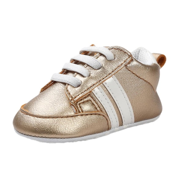Zapatos para bebés recién nacidos, zapatillas de deporte de PU
