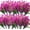 Purple, variant on 20 Bundles Artificial Outdoor Plants, Fake Wheat Grass Greenery Shrubs UV Resistant Faux Plastic Plants Garden Porch Window Box Décor (Grass)