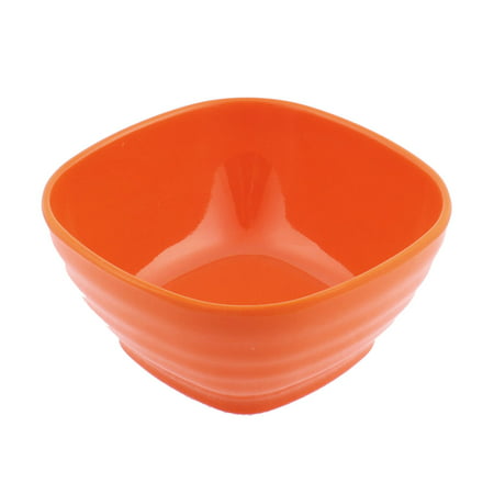 Plastic Square Shape Soup Cereal Fruits Rice Salad Bowl (Best Wooden Bowl For Caesar Salad)