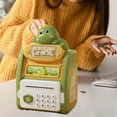 thumbnail image 1 of Cajero Automático Eléctrico, Hucha Electrónica, Caja de Seguridad para Dinero, Caja de Ahorros con Bloqueo de Contraseña, Regalo para Niños de 3 a 8 a Dinosaurio, 1 of 8