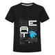 thumbnail image 1 of Camiseta Infantil MrBeast Estilo Juvenil Azul Niño Niña Algodón Playera Casual Moda Verano Estampado Pantera Ropa Fans Regalo, 1 of 4