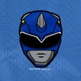 thumbnail image 5 of Power Rangers Blue Ranger Helmet Mens Lined Mesh Shorts, Royal, 2X-Large, 5 of 6