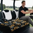 thumbnail image 5 of Uourmeti Sunflower Golf Cart Seat Covers with Pockets, Front Pockets Golf Cart Seats Cushion Covers Fit for 2 Passenger, 5 of 8