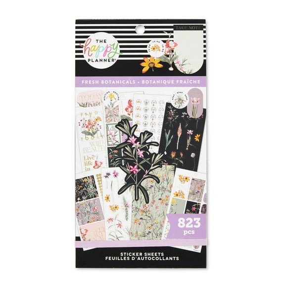 The Happy Planner Value Pack Stickers - Fresh Botanicals