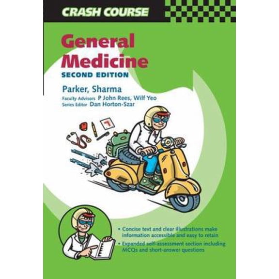 Pre-Owned Crash Course: General Medicine (Hardcover) 0723433313 9780723433316