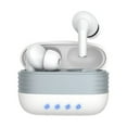 thumbnail image 2 of Wireless Earbuds Bluetooth 5.0 in-Ear True Wireless Stereo Headphones Long Playtime Bluetooth Earbuds Built-in Mics Waterproof Smart Touch Control Enhanced Bass for Sports Work (White), 2 of 8