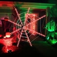 thumbnail image 4 of CXALSSY Halloween Decor, Halloween Decorations, Halloween Decorations Indoor, Halloween Indoor Decor,Halloween Web LED Light Halloween Props 12FT 11.8in, 4 of 6