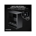 thumbnail image 2 of Phanteks XT Pro Silent, Mid-Tower Gaming Chassis, 3x M25-120 Black Fans Included, Closed Panels, USB-C 3.2 Gen2, Silent Case, Black, 2 of 5