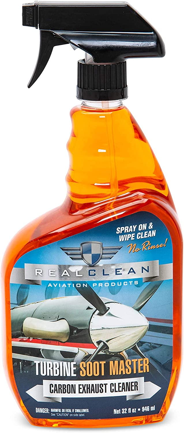 RealClean Aircraft Detailing Supplies/Exhaust Soot Remover/Aircraft