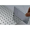 thumbnail image 3 of Zovajonia 10" LED Shower Head Rainfall Square Top Sprayer For Shower Faucet Polished Chrome, 3 of 7