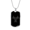 Military Chain (Gold), variant on Sacred Geometry Abstract Symbol Triangle Wings Dog Tag Necklace Stainless Steel 24" Chain Silver Tone or Gold Tone
