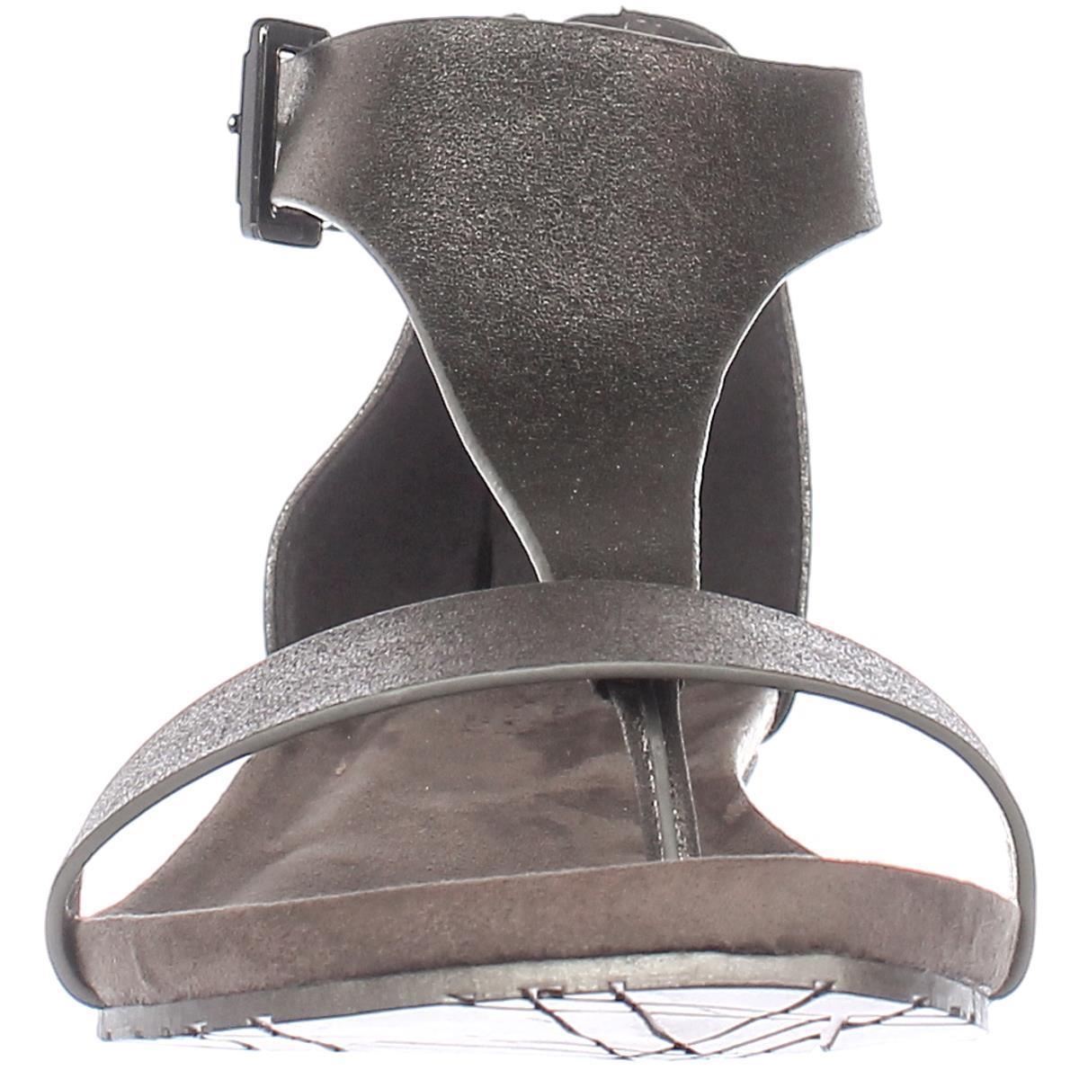 Womens Kenneth Cole REACTION Great Gal T-Strap Wedge Sandals  display picture 1
