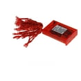 thumbnail image 2 of PENN 20 Battery Operated Red LED Wide Angle Christmas Lights - 6.4 ft Red Wire, 2 of 3