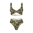 thumbnail image 4 of Daiia Camouflag Women's Bikini Set Two Piece Swimsuit High Waisted Bikini Adjustable Straps Bikini Perfect for Beach, Pool, and Summer Vacation-Medium, 4 of 9