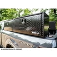 thumbnail image 2 of Buyers Tool Box 1721551 Topsider; 2 Recessed Drop Door; Powder Coated Diamond Trend; Black; Aluminum; With Mounting Hardware, 2 of 9